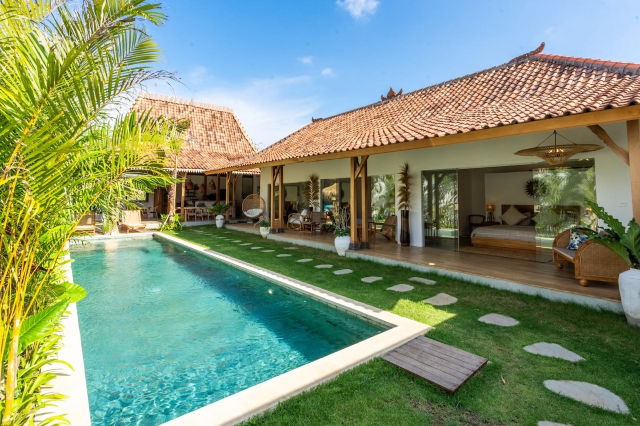 Tropical paradise - 4bdrs villa in Bingin Beach