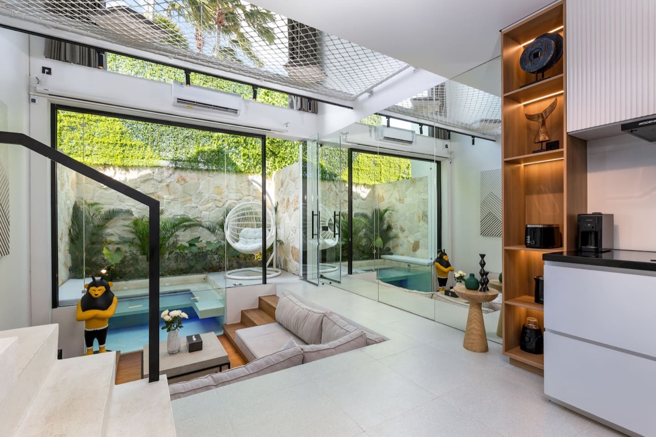 Modern 1BR Townhouse 3 clos...