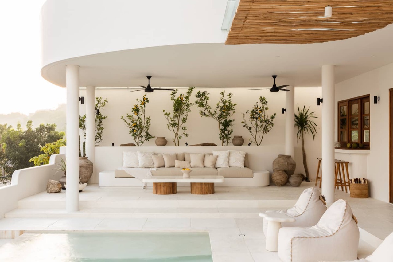 New, Modern Mediterranean, Sea View Villa, Bingin
