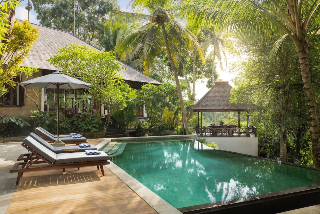Ubud three bedroom villa fore...