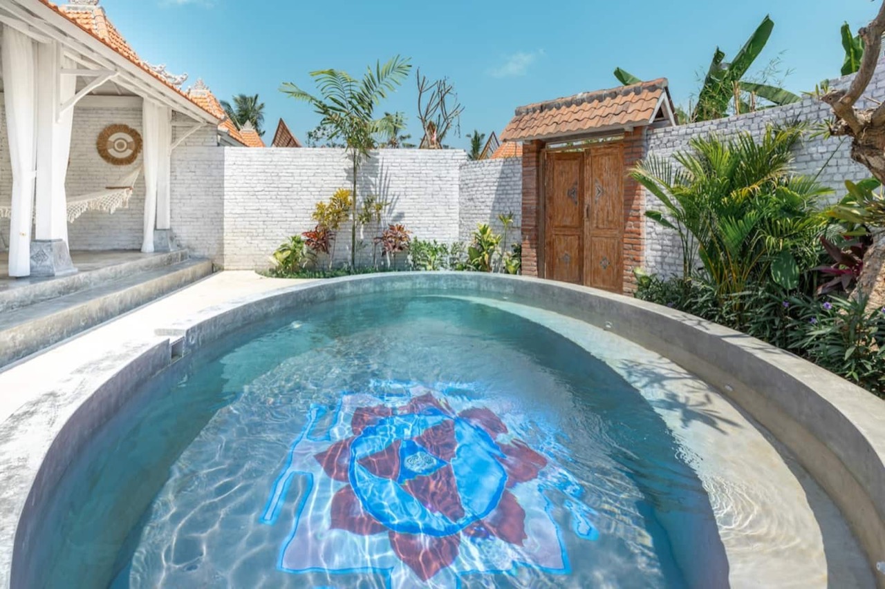 Boho Villa With Private Pool