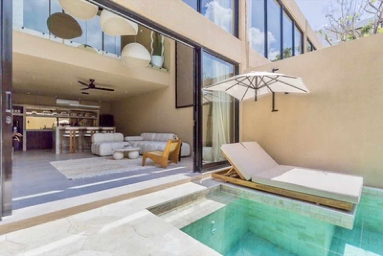 1-Bedroom Modern Tropical Townhouse in Bingin