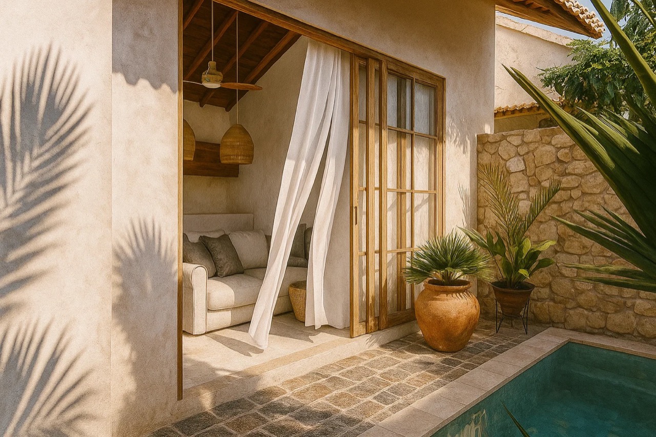 1-Bedroom Tropical Minimalist Villa in Uluwatu