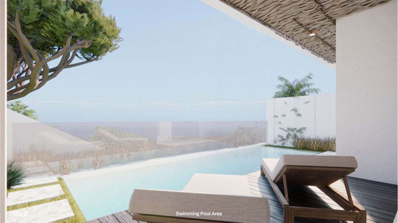 3-Bedroom Contemporary Villa with Ocean Views in Bingin