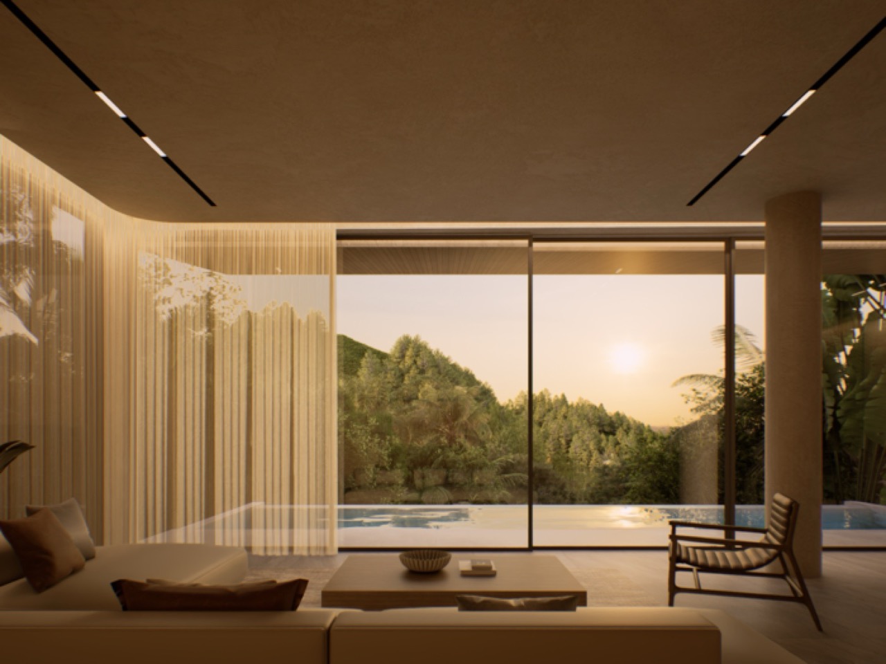 3-Bedroom Tropical Minimalism Villa on the Bingin Ridgeline
