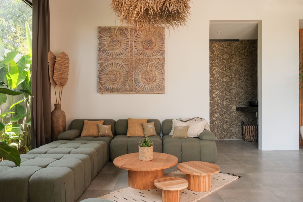 4-Bedroom Villa with Ricefield Views near Tanah Lot