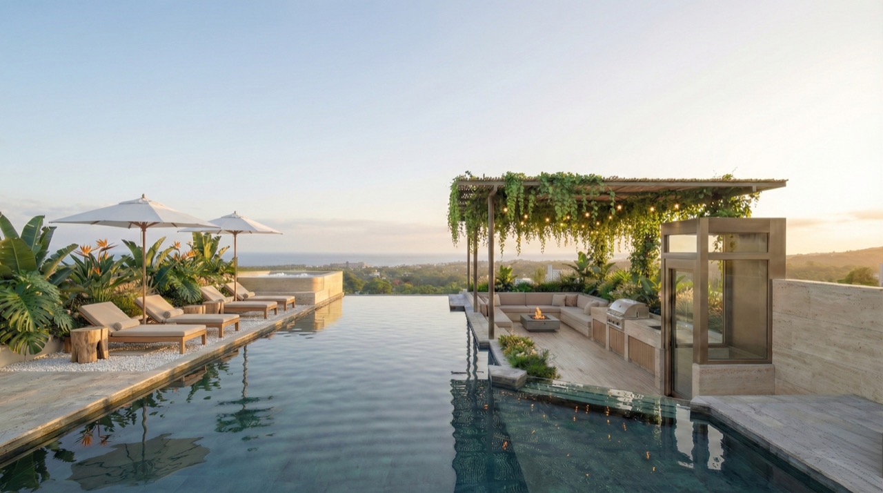 6-Bedroom Ocean Views Villa in Bingin