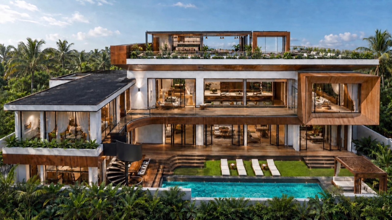 8-Bedroom Ultra-Luxury Villa in Nunggalan