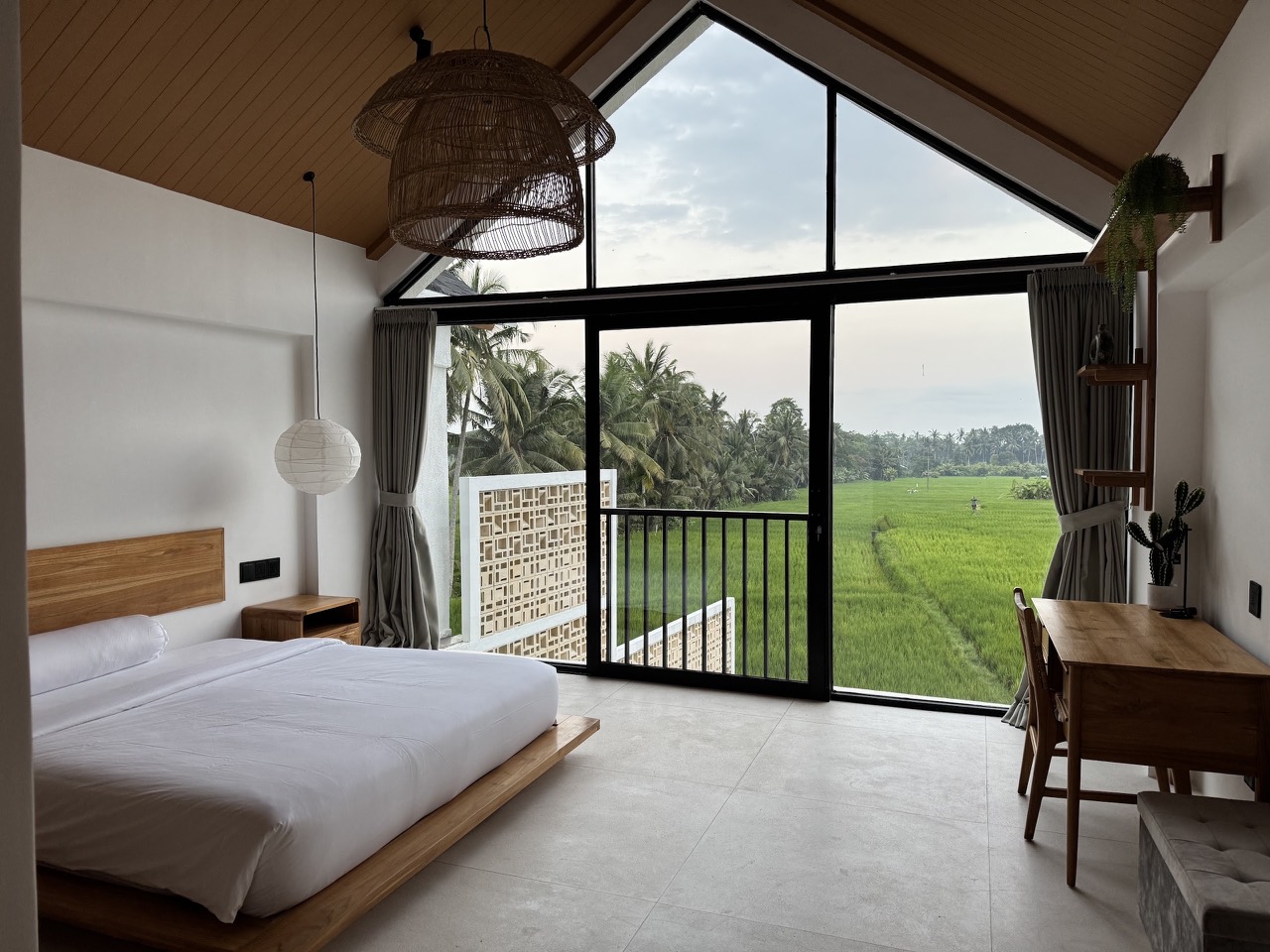 European-Style 2-Bedroom Villa with Ricefield Views in Ubud