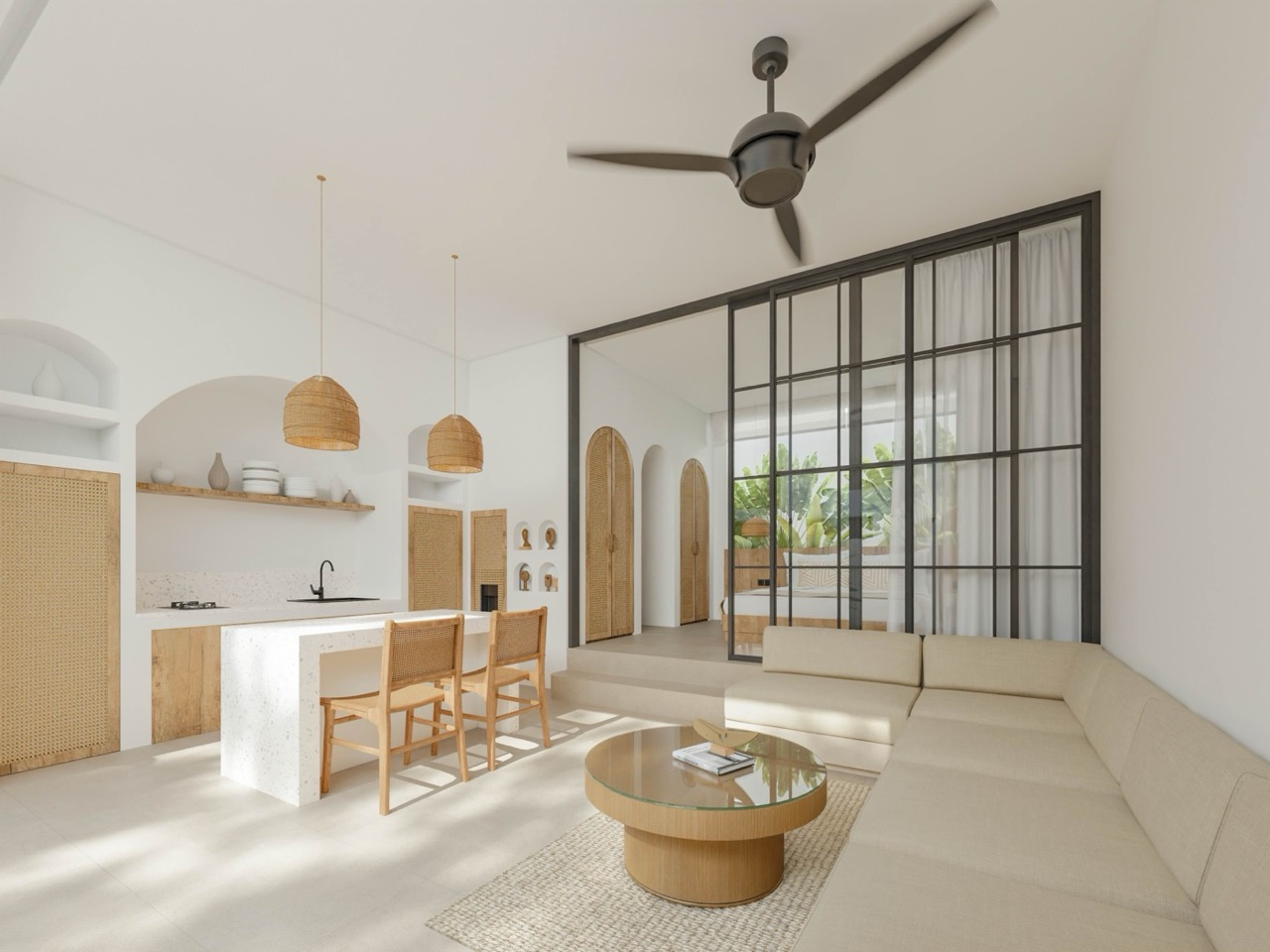 Modern One Bedroom Villa in Bingin